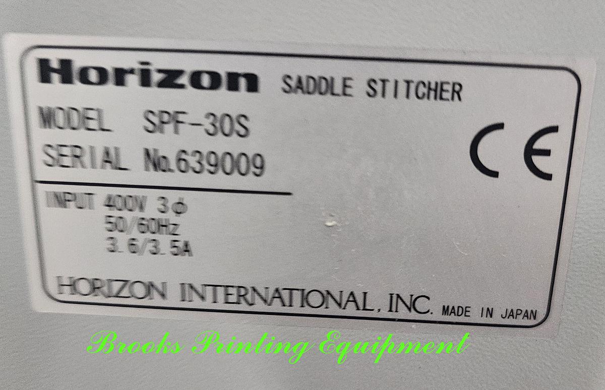 Used Horizon SL 5500S with HOF 400, 2014 Video