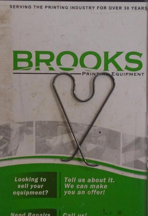 AB Dick Spring (Delivery Gripper Bar Butterfly Double, Part #80218