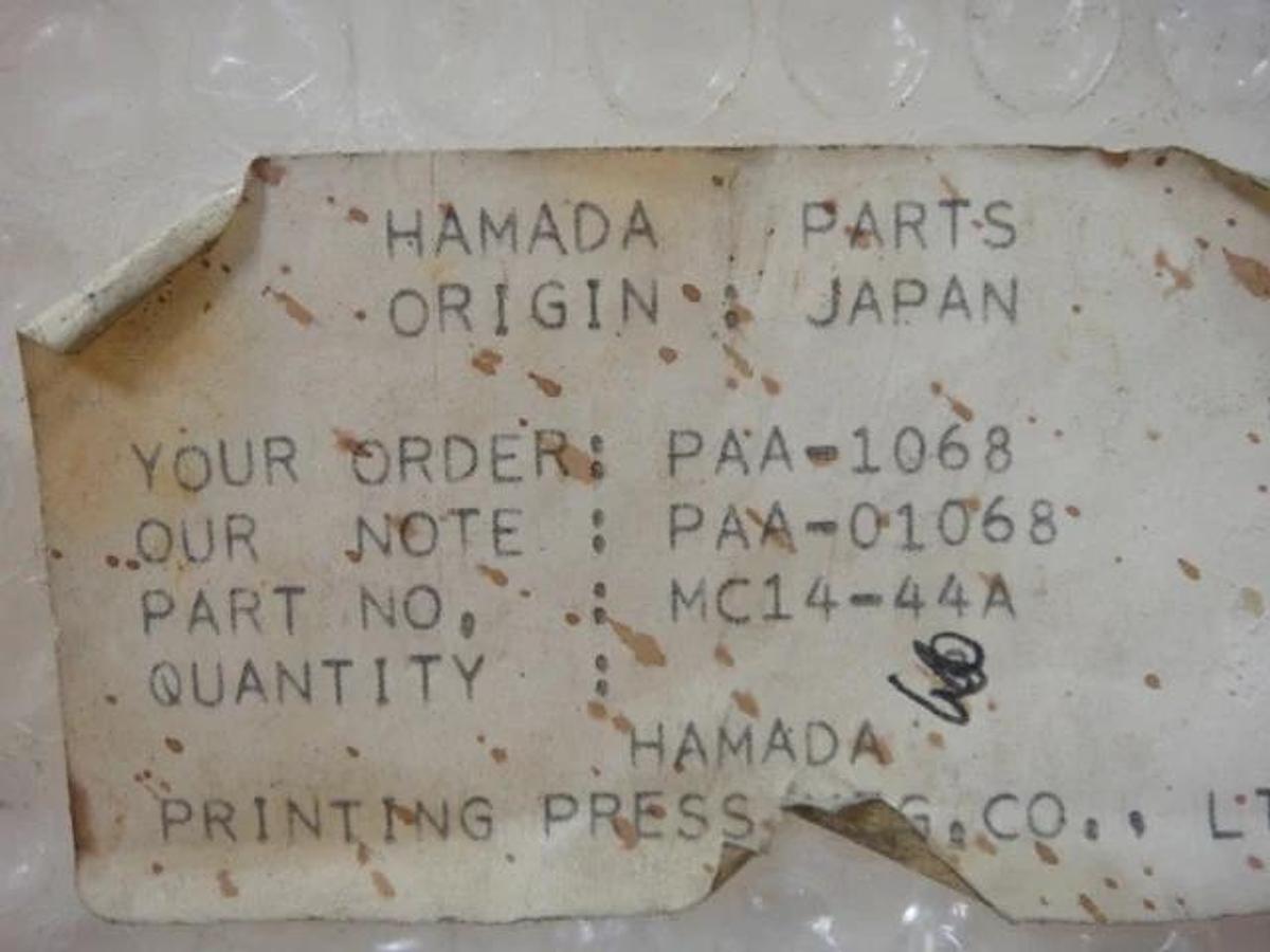 Hamada Guide Plate, Part #MC14-44A