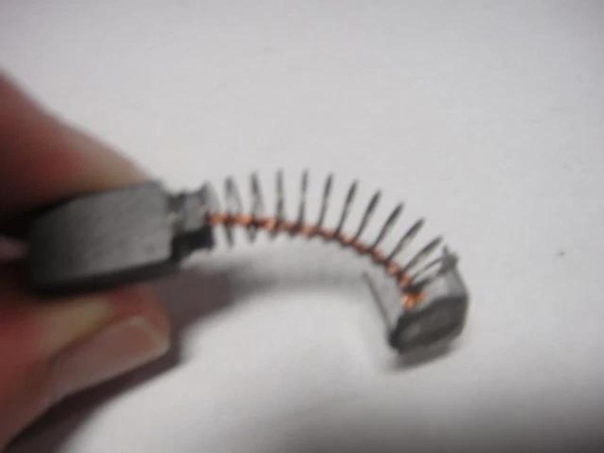 Used Ryobi Brush Assembly,Part #640-45-07-03-K