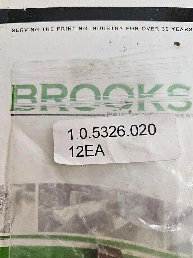 MBO Roller Adjustment Brass Block, Part #1.0.5326.020