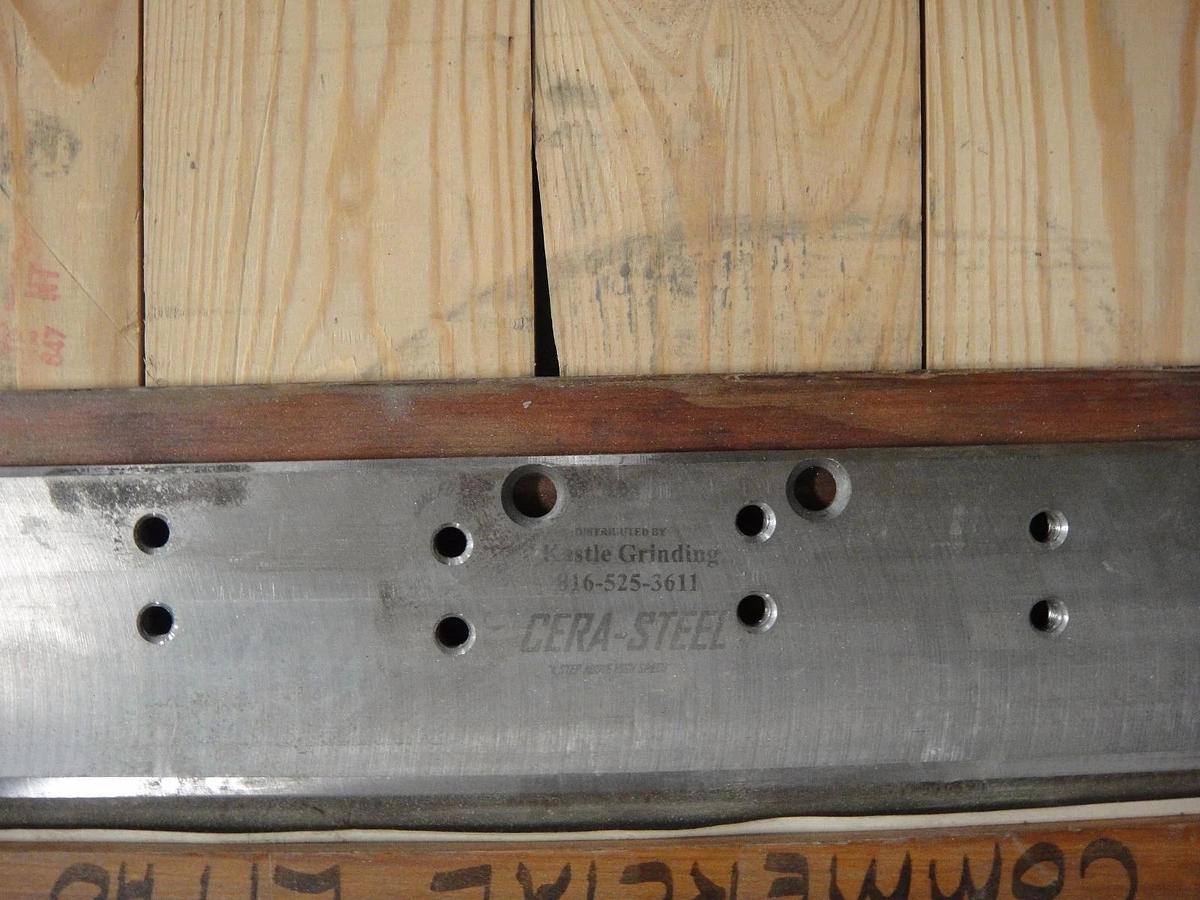 Used Polar 70 1/4" (16 Straight Holes) Cutting Blade