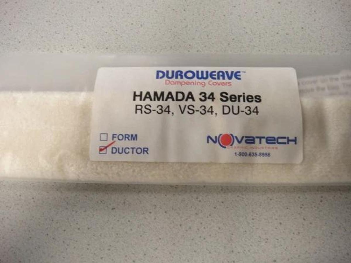 Used Hamada 34 Series Ductor Dampening Cover, Fits: RS-34, VS-34, DU-34