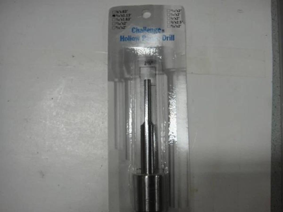 Used Challenge 5/32" x 1.13" Hollow Drill Bit