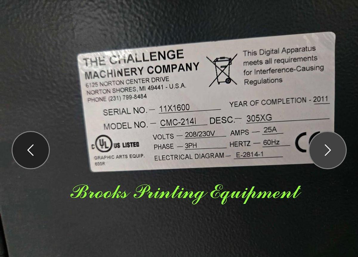 Used Challenge 305XG, 2011