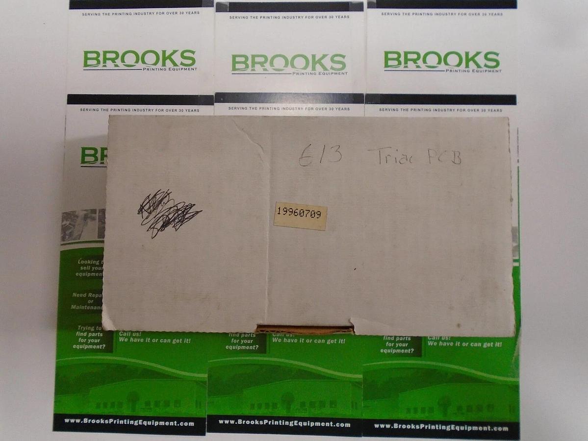 Itek Camera OEM PC Board Assembly (Triac Switch) , Part #19960709