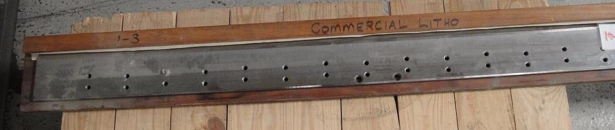 Used Polar 70 1/4" (16 Straight Holes) Cutting Blade