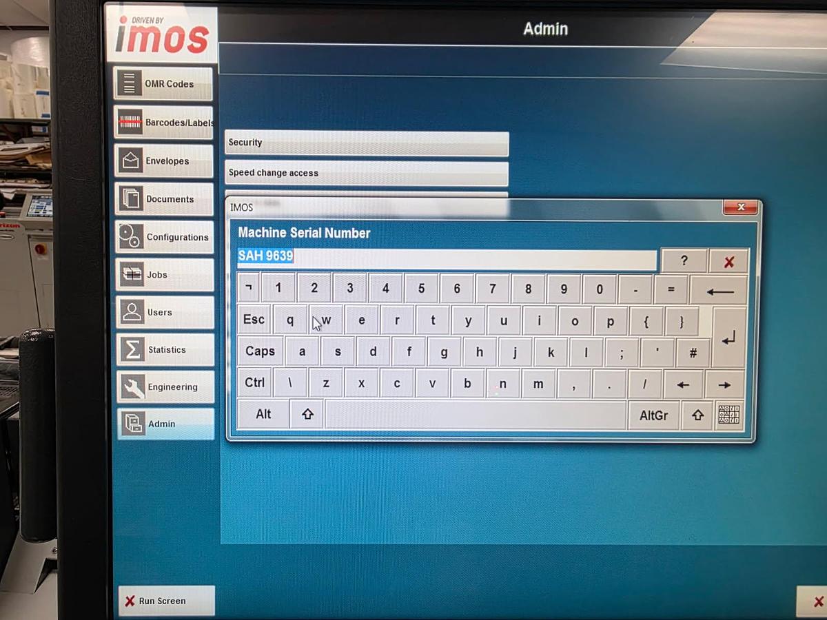 Used Neopost DS-1200 Direct Mail System, Video