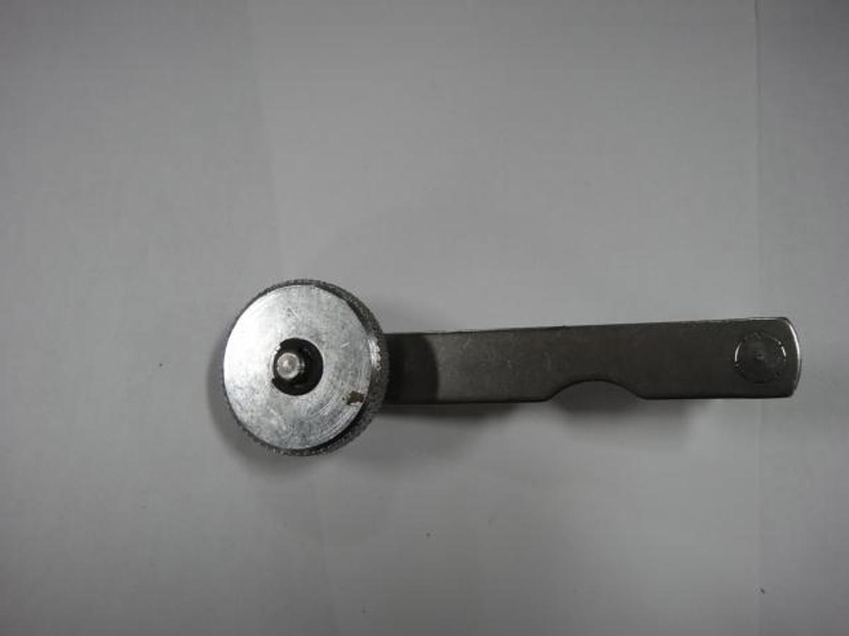 Used Hamada 500CDA-600CD Skid Wheel Arm w/Cut Out, Part #11-16-1A-3