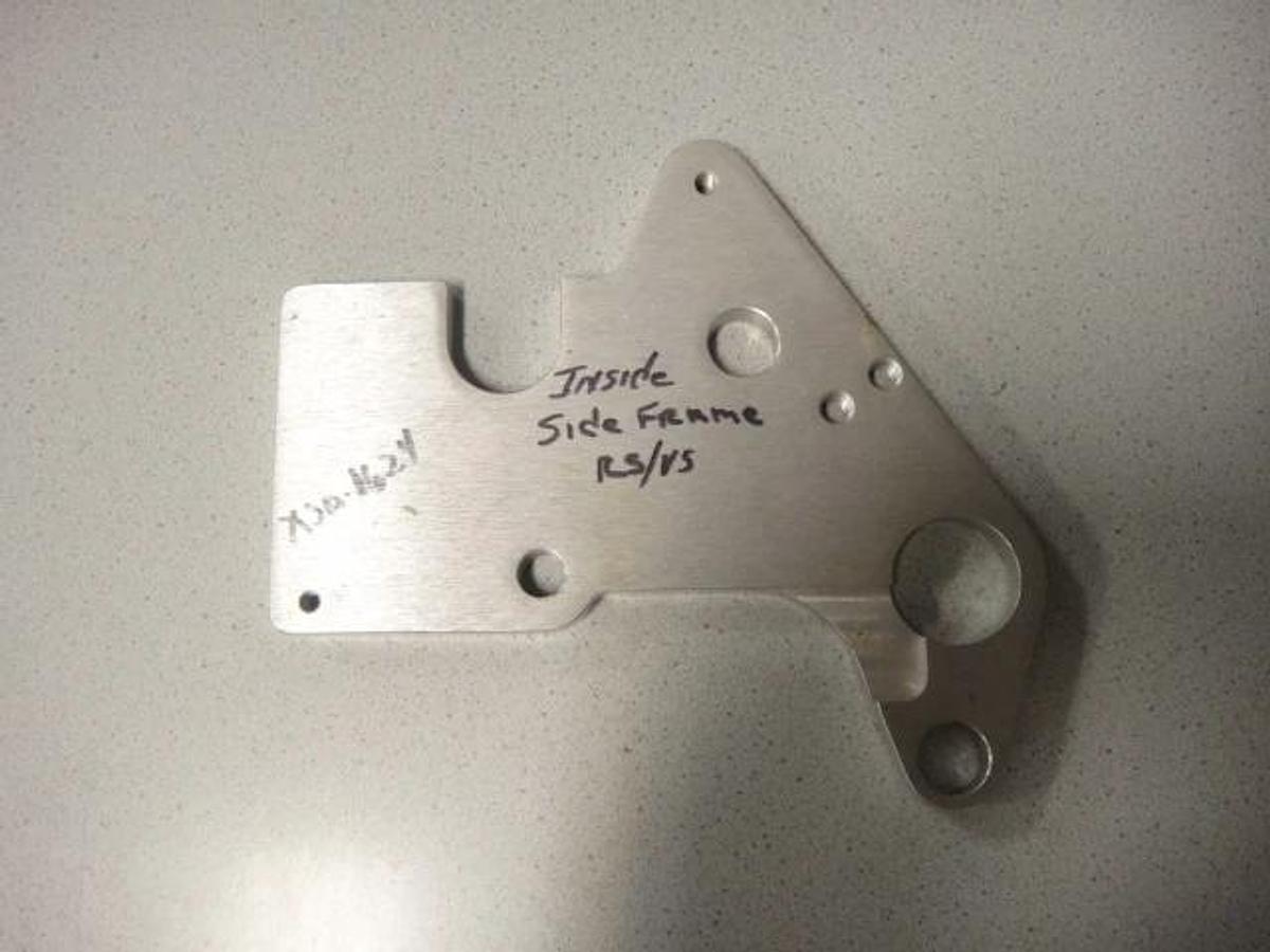 Hamada RS/VS 34 Inside, Side Frame, Part #XSA-1624