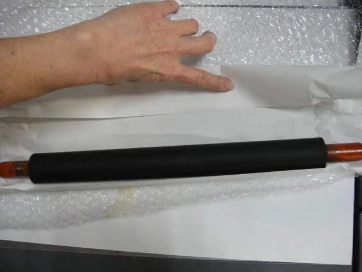 Used Ryobi 3200 or Itek 975 Ink Idler Roller, Part #RY-3203-A