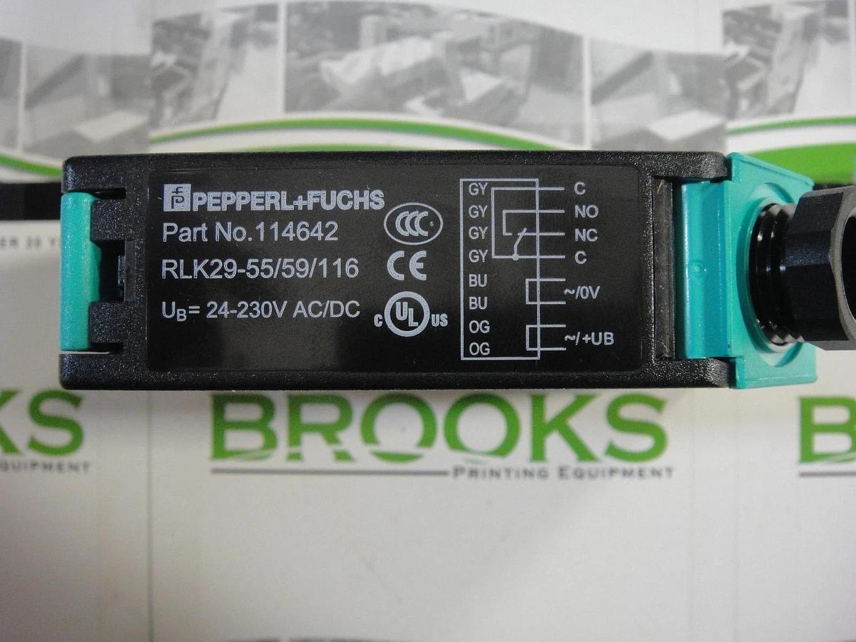 Pepperl + Fuchs Retroreflective Sensor, Part #1146-42