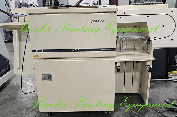 Used JBI Alphadoc P33 M2 Automatic Punch, 1998