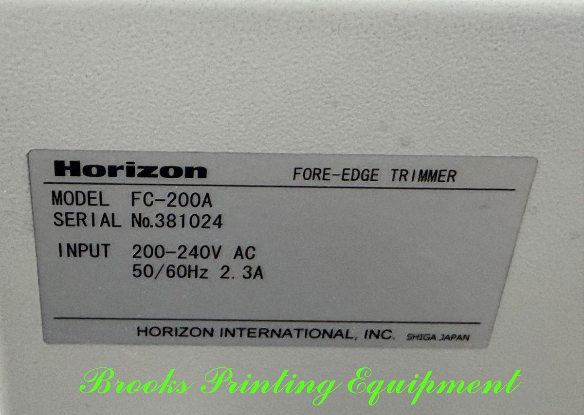 Used Horizon SPF-200A w/1 VAC 1000 Tower & 1 M Tower, 2015 Video