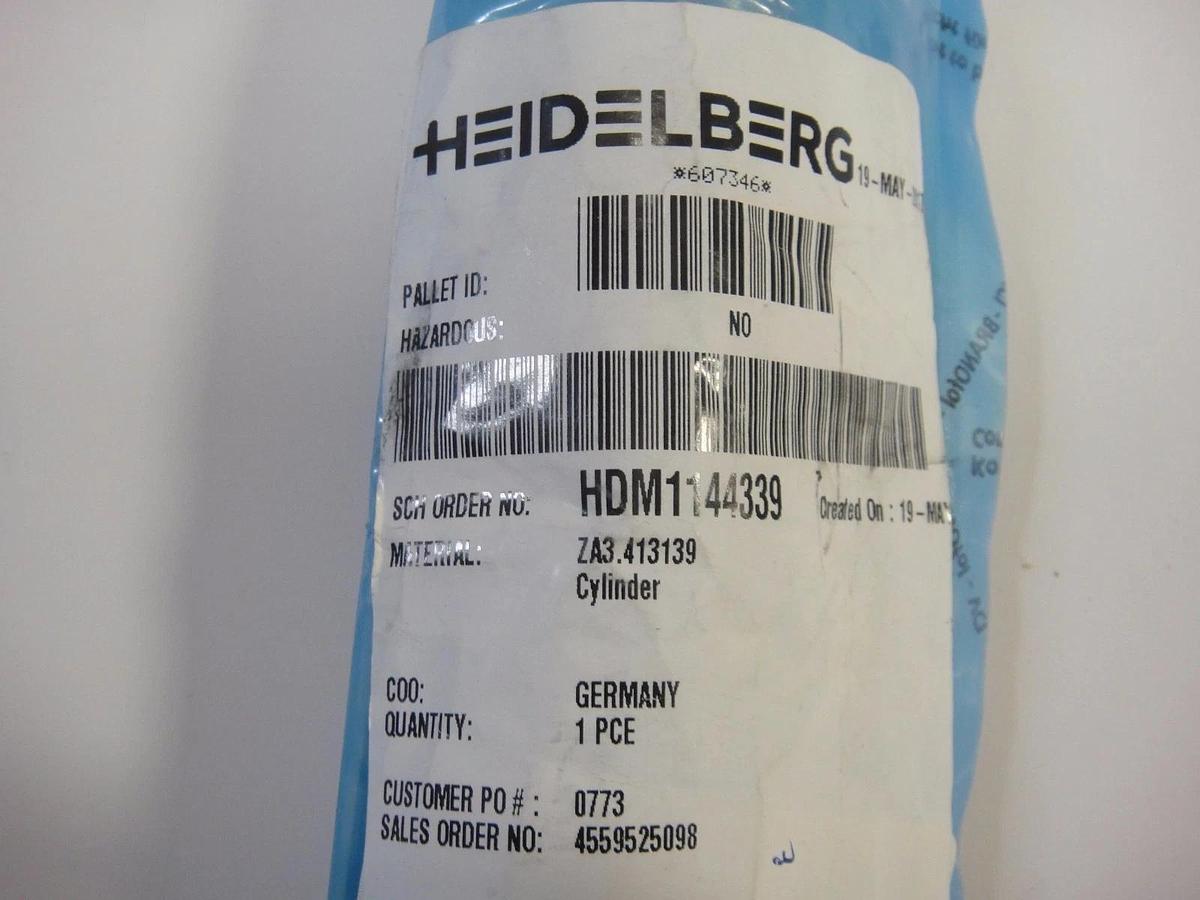 Used Polar 45" Cutter Cylinder, Part #ZA3413139