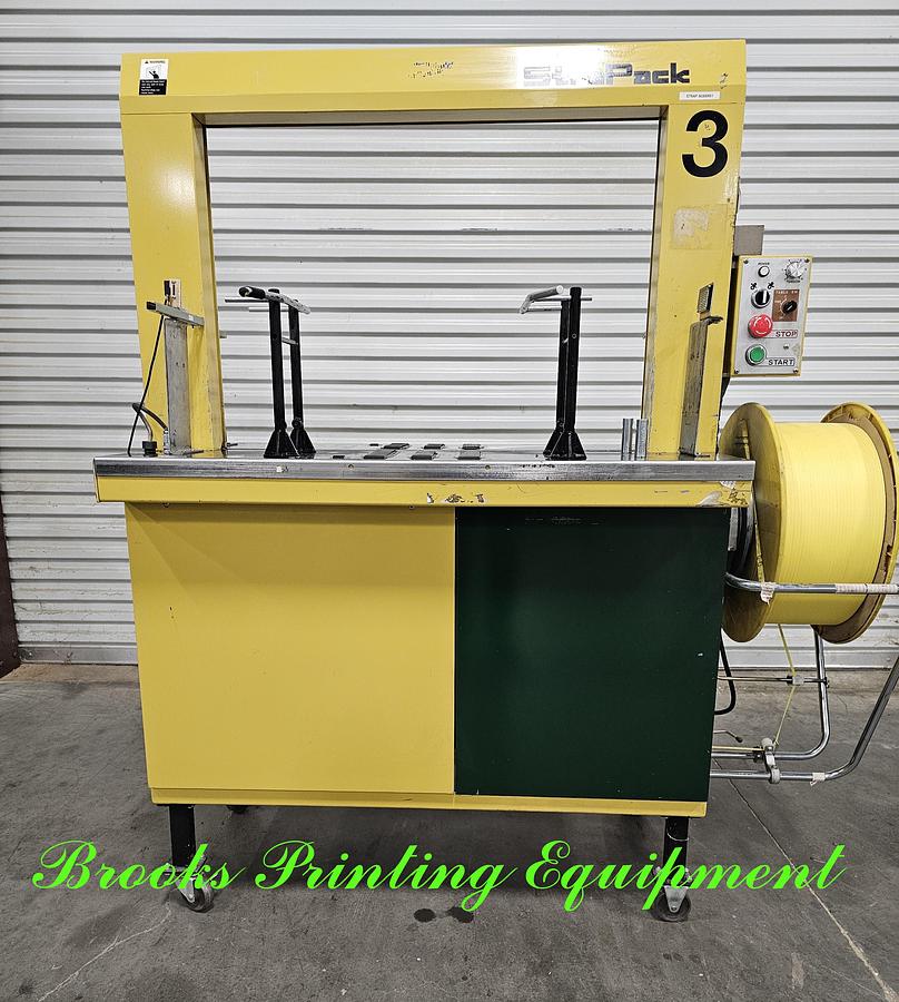 Used StraPack RQ-8A Strapping Machine, 2004