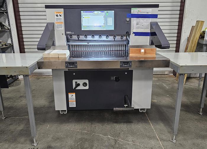 Used Mohr D80 Plus, 2021 Video