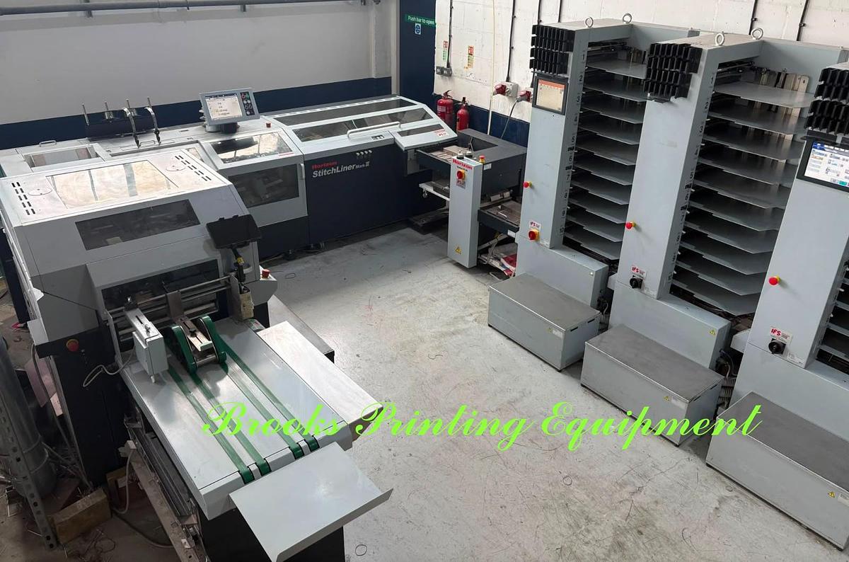 Used Horizon Mark III Stitchliner with 3 VAC 1000 Towers, 2021