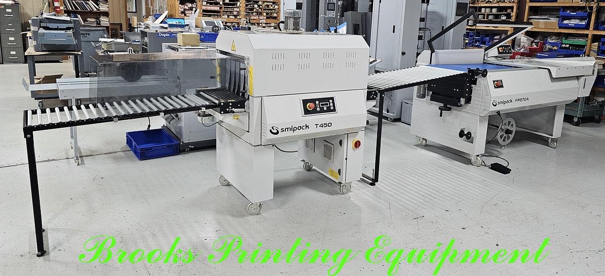 Used Smipack FP870A & T450 Shrink Wrapper, 2019 for Sale at Brooks ...