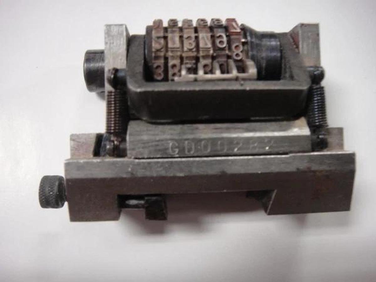 Uchida HS Numbering Head, Part #GD00282