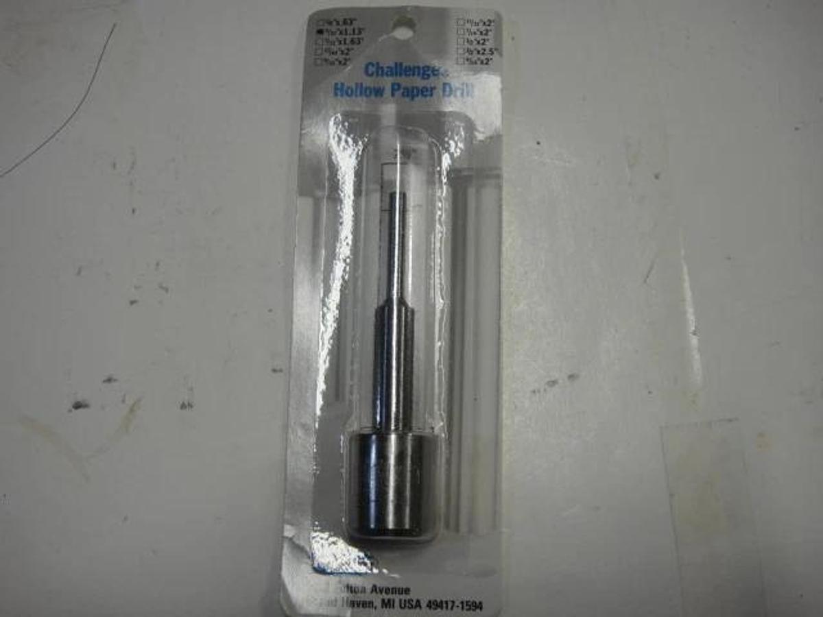Used Challenge 5/32" x 1.13" Hollow Drill Bit