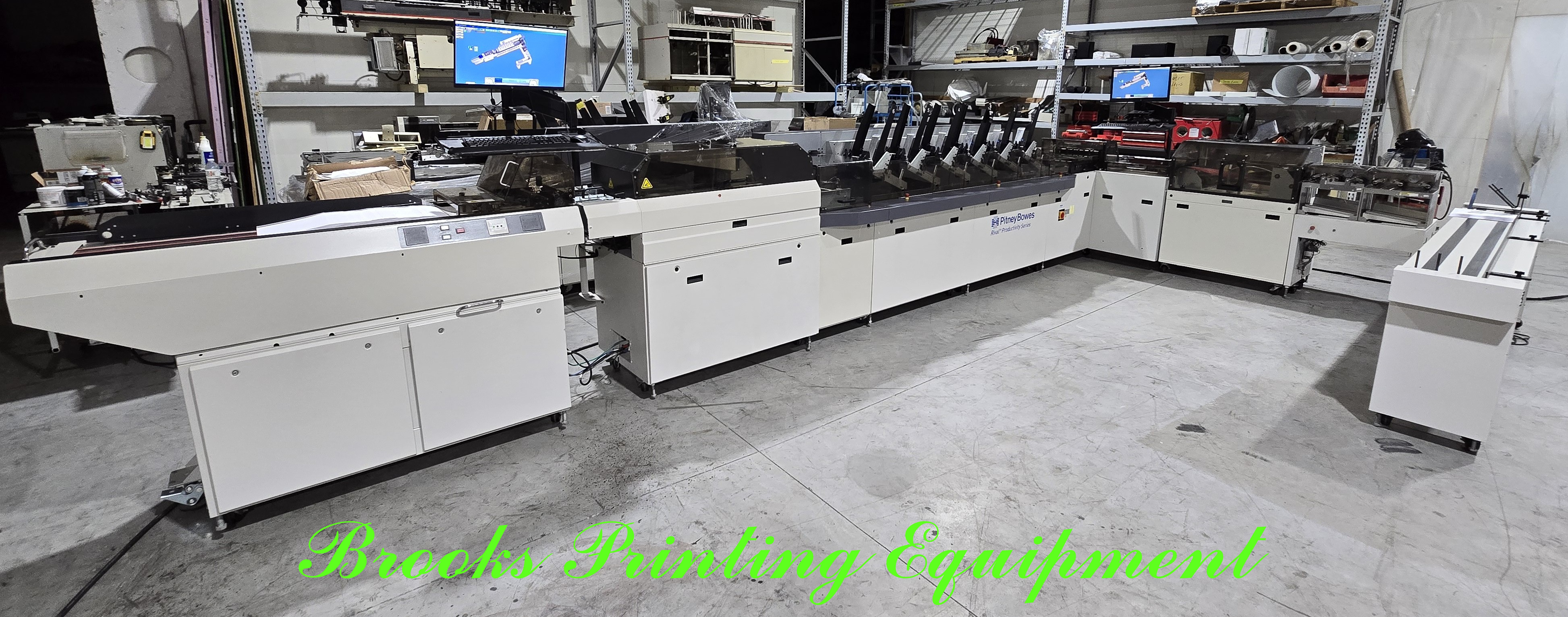 Used Pitney Bowes (Blue Crest) Rival Inserter, 2015, Video