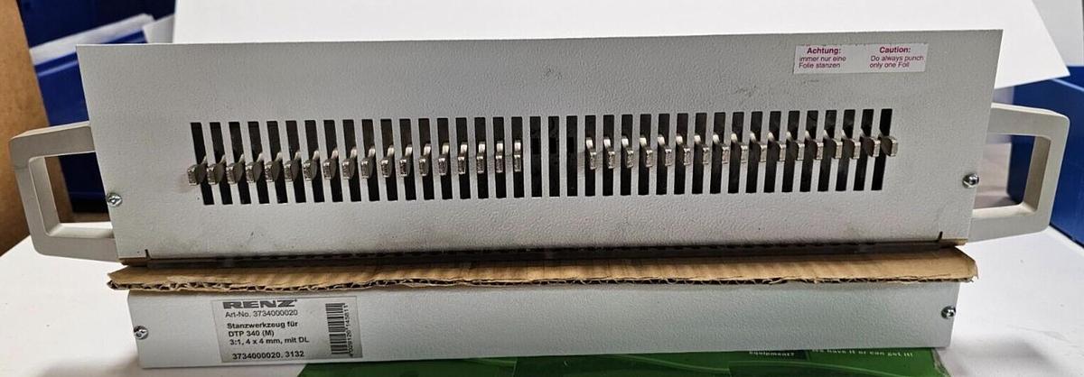 Renz DTP 340 M Punching Tool 3:1 Die