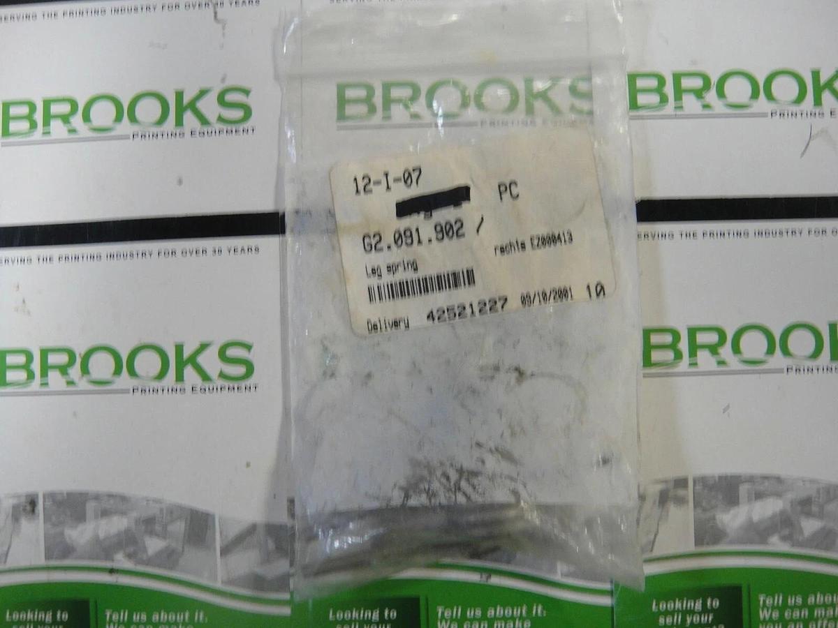 Heidelberg Leg Spring, Part #G2.091.902