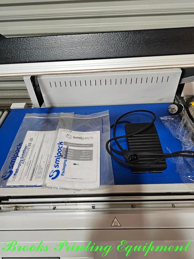 Used Smipack Semi-Automatic L-Sealer FP560A with T450 Tunnel, 2019