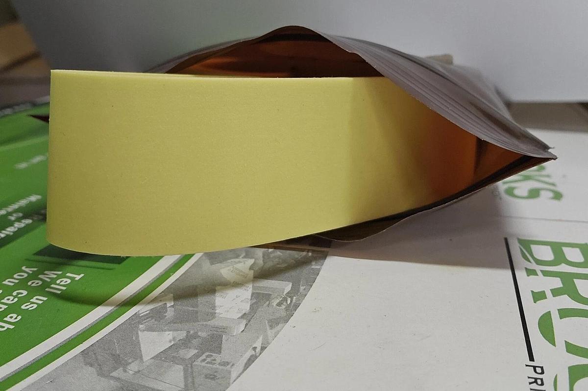 MBO Fold Roller Drive Belt (Yellow), Part #7230171A