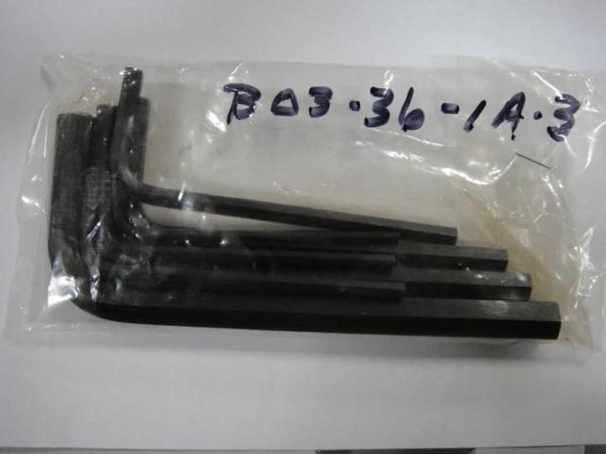 Used Hamada Set Screw Wrench Assembly, Part #B03-36-1A-3