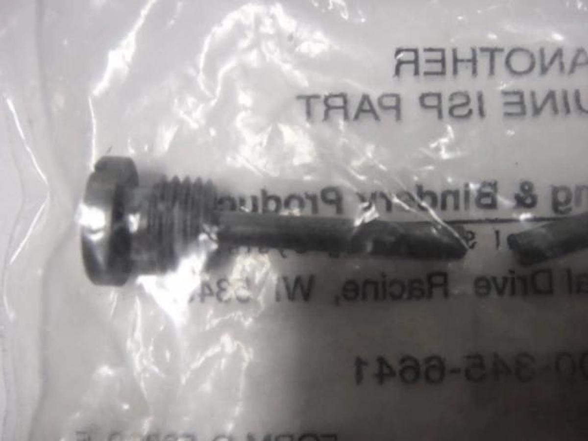 Used Interlake Stitcher, M2000 Head Supporter Spring/Lever Screw, Part #MIC9001303