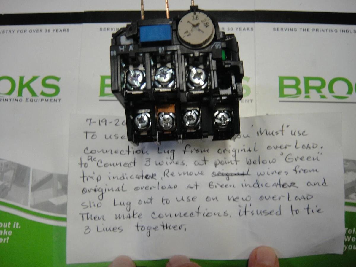 Hamada Thermal Pump relay (RE) Part #E04-49-3