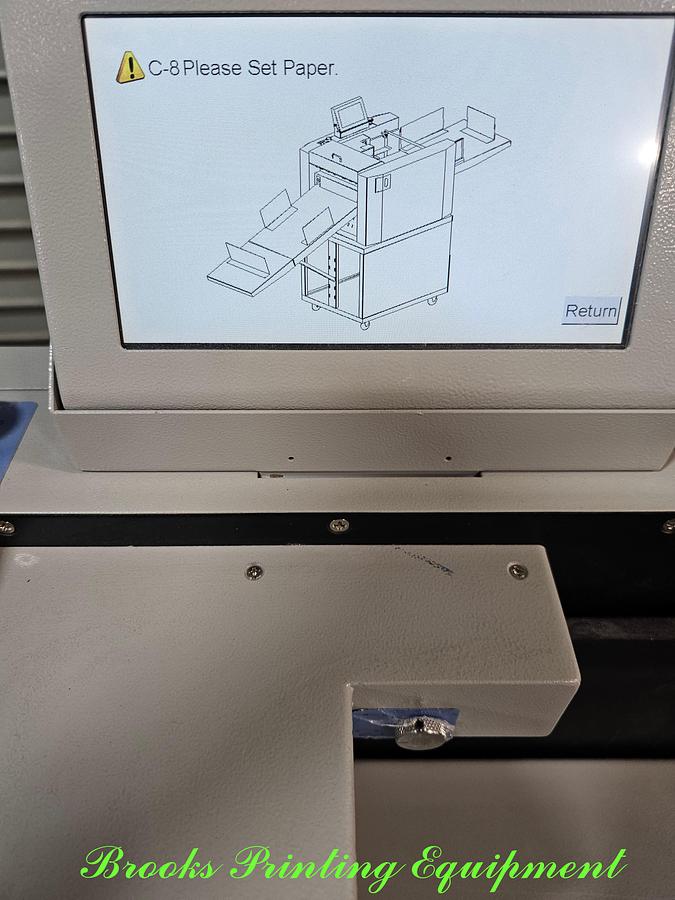 Used Graphic Whizard PT 335A Plus Multi Crease Up/Down, Cross/Rotary/Bi/Strike Perf & Score, Video