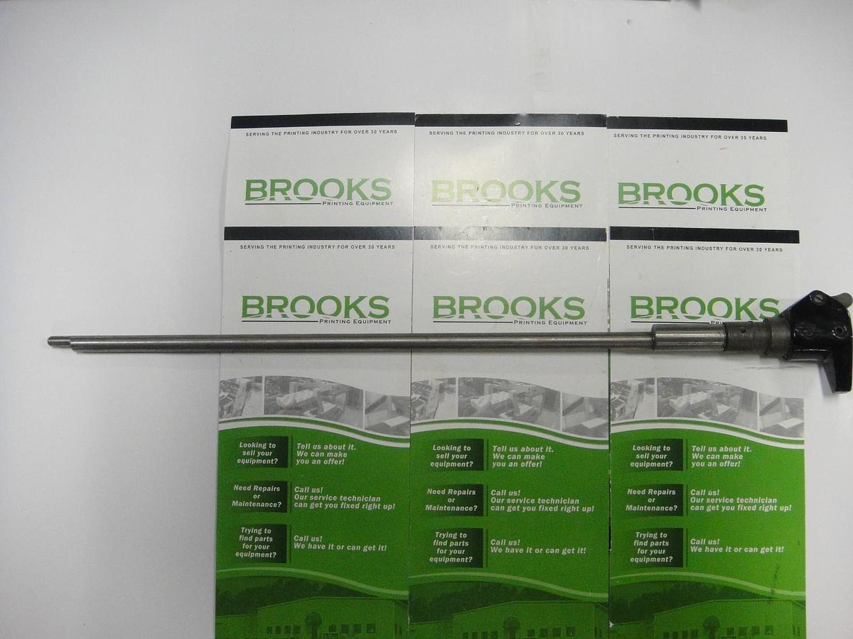 Hamada 600 Dampening Form Roller Shaft, Part #R12-45-1A-6