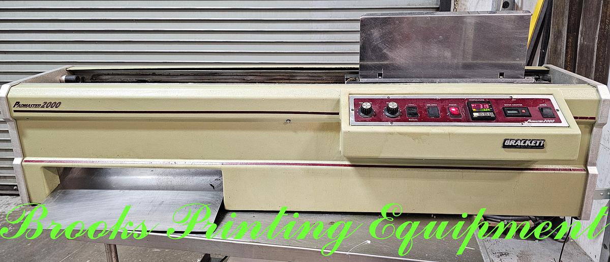 Used Brackett Padmaster 2000, Video