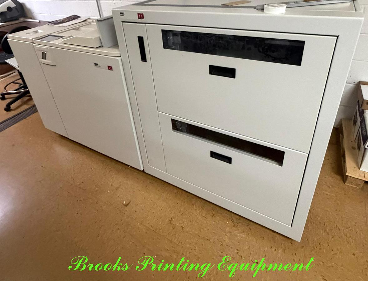 Used Morgana BM500 Bookletmaker with VF602 Feeder