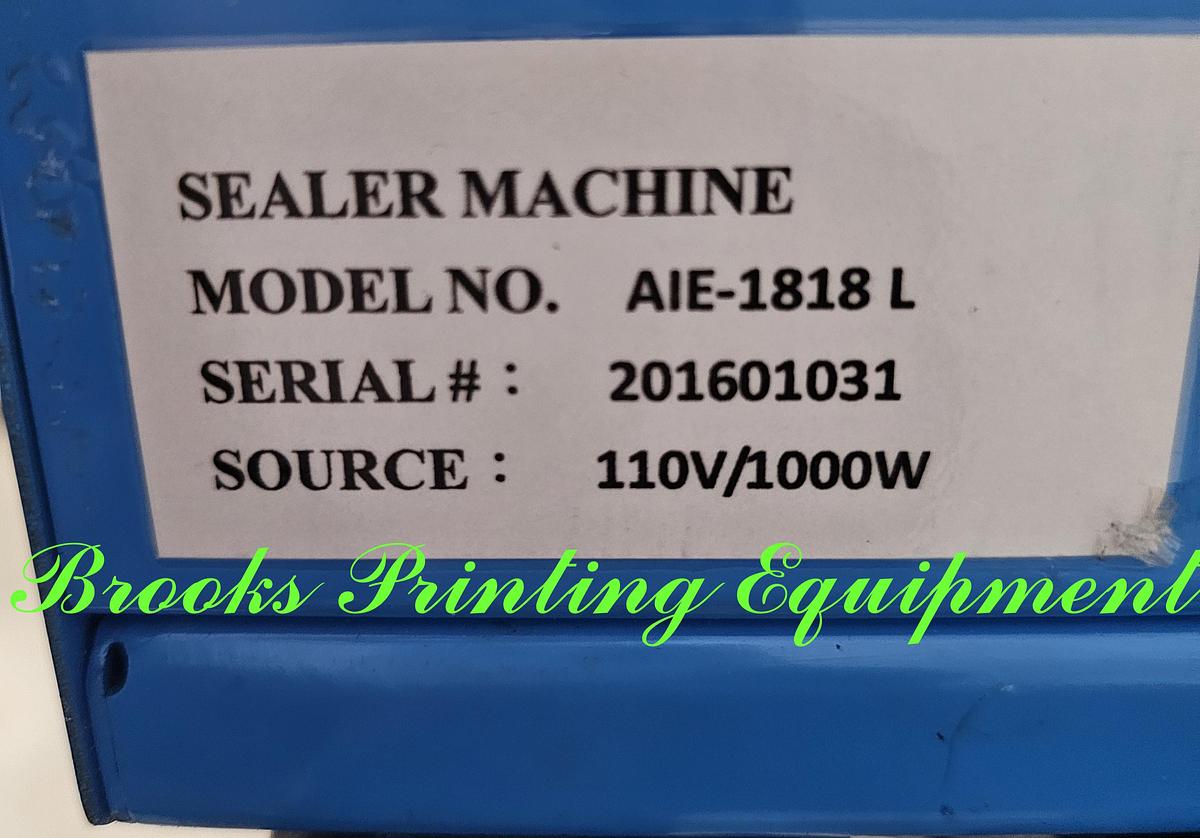 Uline Deluxe L Bar Sealer 