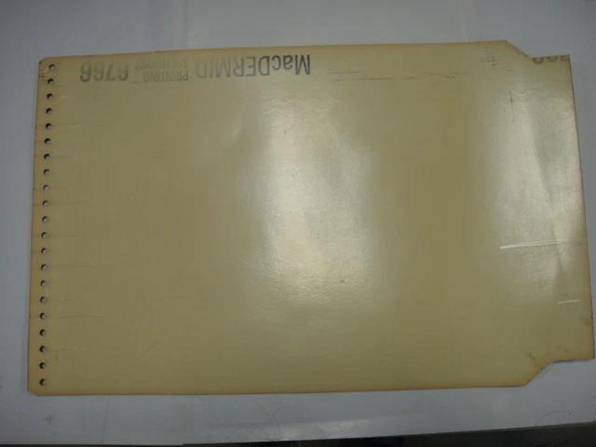 Multililth1360 20" x 12 3/4" Sticky Facer