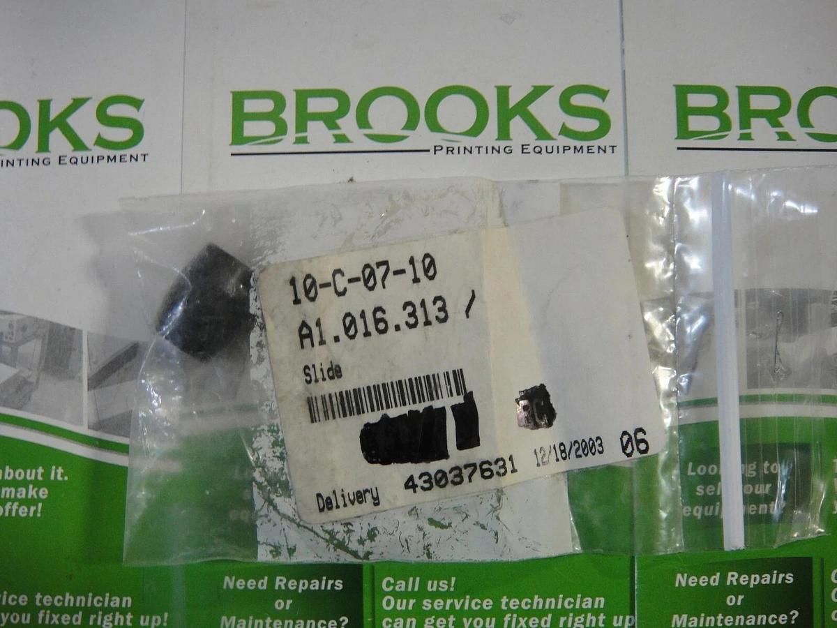 Heidelberg QM 46 OEM side for Sucker Tube (Delivery), Part #A1.016.313