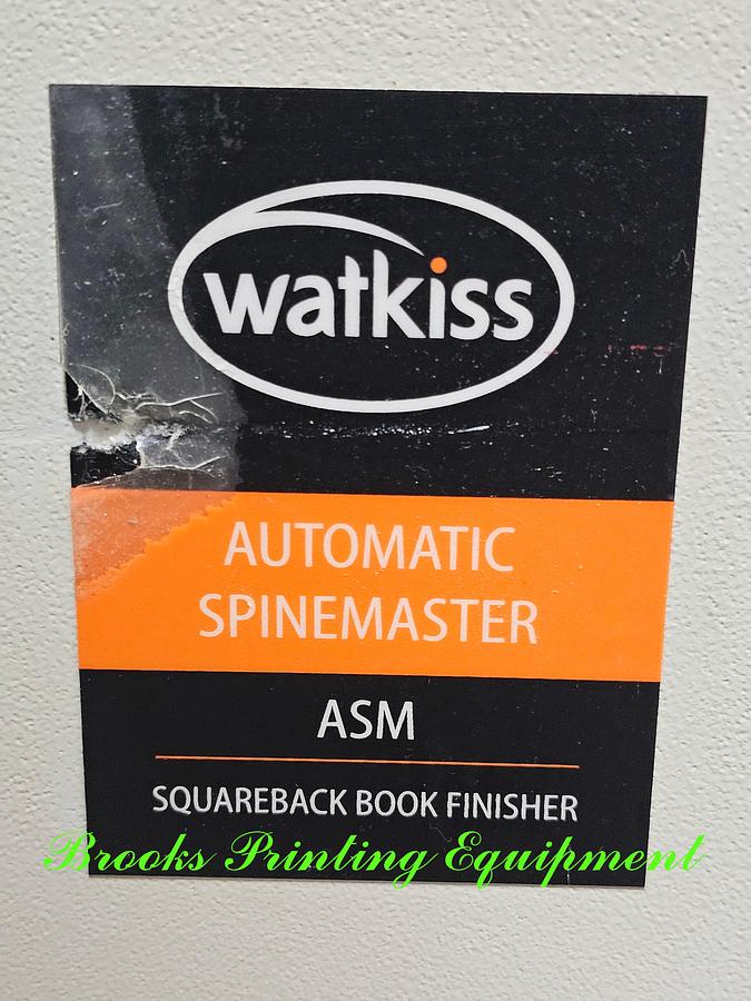Used Watkiss Auto SpineMaster
