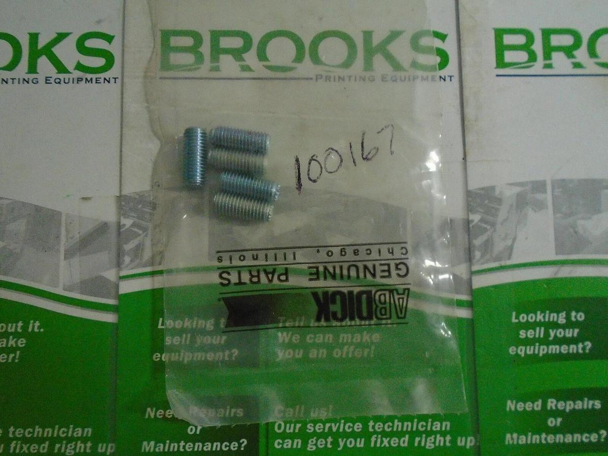 Used AB Dick Set Screw, Part #100167