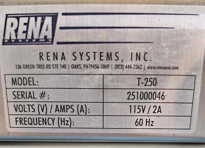 Used Rena T-250 Tabber, Video