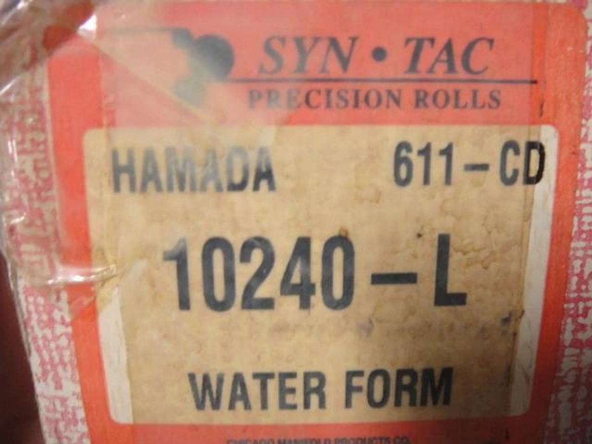 Hamada 611 CD Water Form Roller, Part #10240-L