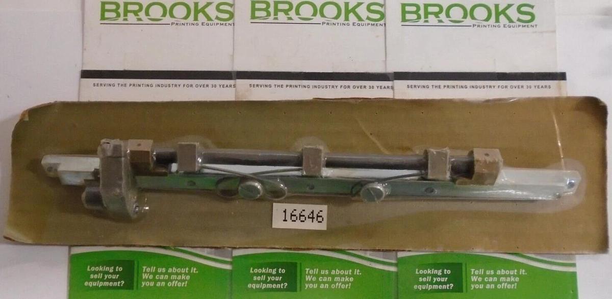 Used AB Dick Gripper Bar Assembly, Part #16646