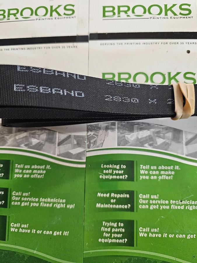 MBO Cross Carrier Belt 2830mm x 20, Part #0106108