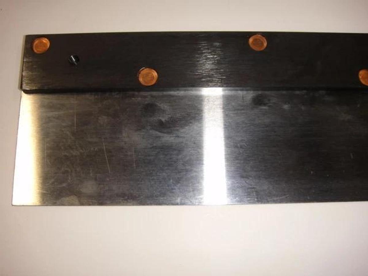 Used Hamada E47 Ink Fountain Blade, Part #6503-02002A