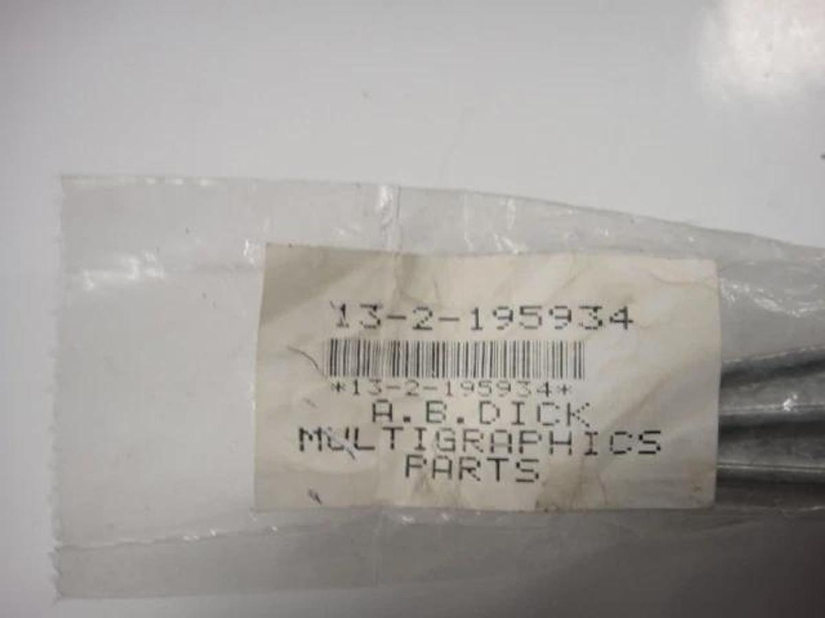 Used Multigraphics Feeder Drive Lever Assembly, Part #M13-2-195934