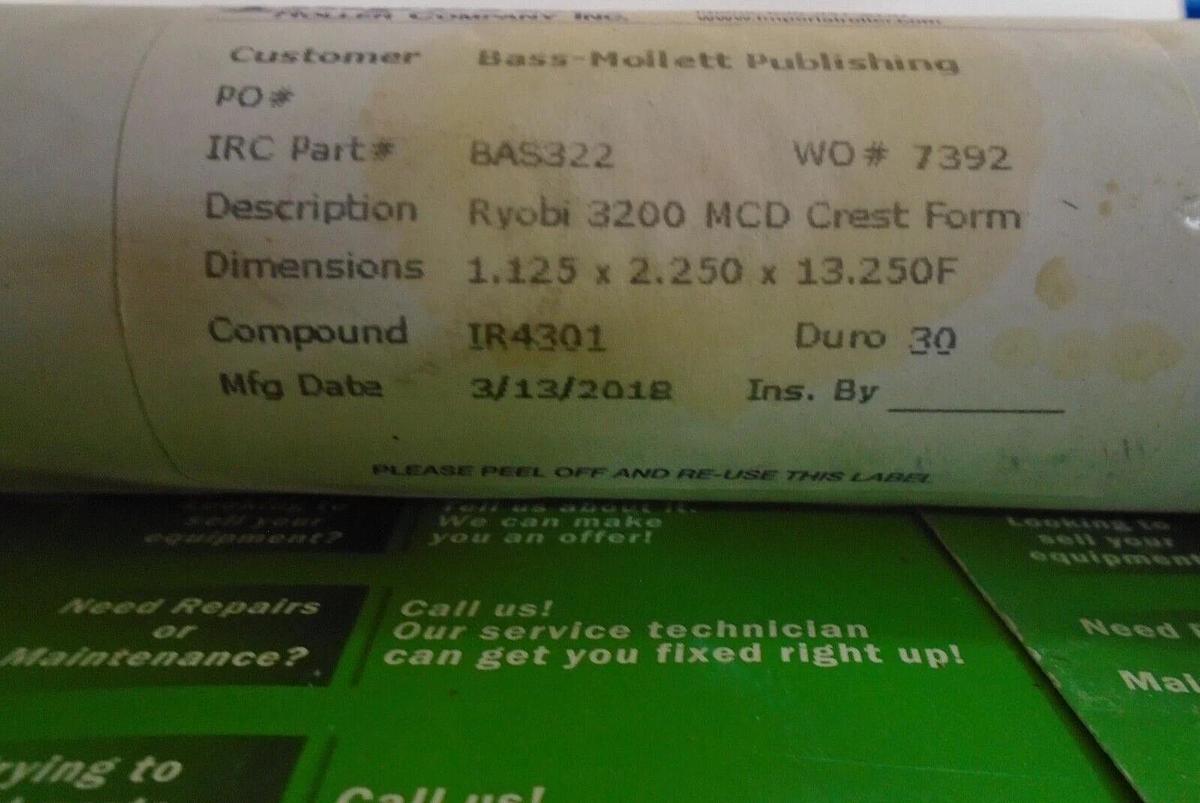 Ryobi 3200 MCD Crest Form Roller