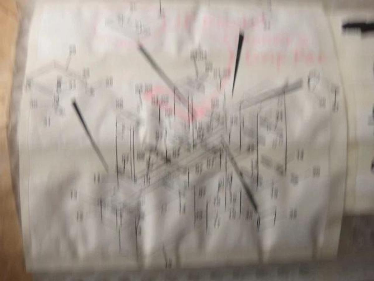 Used Hamada 234 Drip Pan For 1P Blanket Cleaner, Part #HG-6F026P